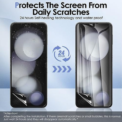 [2 Sets 6 Pack] for Samsung Galaxy Z Flip 5 Privacy Screen Protector