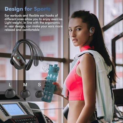 Wireless Earbuds, Sports Bluetooth Headphones, 75Hrs Playtime Ear Budset