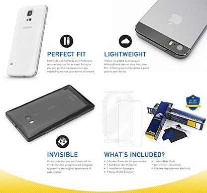 ArmorSuit 2 Pack for iPhone 17e, 16e, iPhone 14, 13, 13 Pro (6.1-Inch) Screen Protector Max Coverage MilitaryShield HD Clear Film - Made in the USA