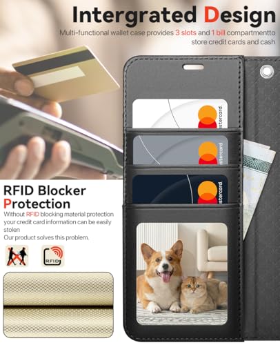 OCASE for Samsung Galaxy S26 Detachable Wallet Case with Card Holder, [2 in 1] PU Leather Flip Folio Case with RFID Blocking Stand Wrist Strap Shockproof Phone Cover 2026, Graphite - color: Graphite, size: Samsung Galaxy S26