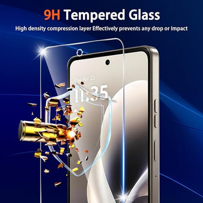 (3+2 Pack) Designed for Motorola Moto G Power 5G 2026/2025 Tempered Glass Screen Protector + Camera Lens Protector,[3D Touch][Bubble-Free][Anti-Scratch] - size: Moto G Power 2026/2025