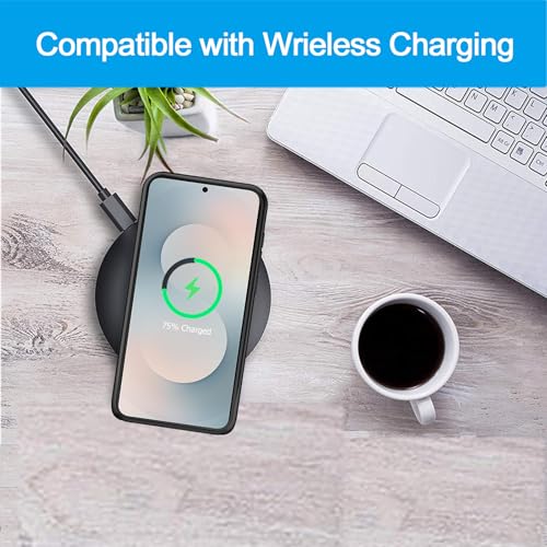 Battery Case for Galaxy S25 FE, Upgraded 12000mAh Battery Pack Rechargeable Charger Case with Wireless Charging Compatible for Galaxy S25 FE (6.7 inch) External Charging Case (Black) - size: Galaxy S25 FE