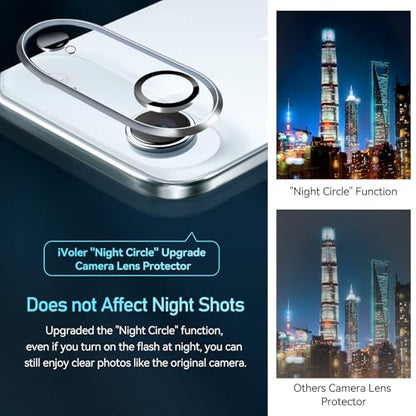 ivoler Camera Lens Protector for iPhone Air 6.5", 4-Pack - size: iPhone Air 6.5''