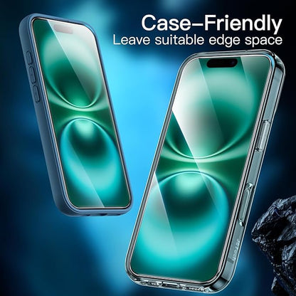 10 Pack 9H Tempered Glass Screen Protector Guard for Apple iPhone 16 PLUS Front Bulk