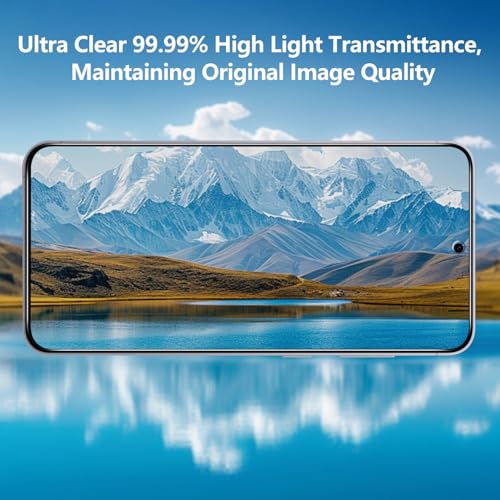 2 Pack Privacy Screen Protector for Samsung Galaxy S25 FE 6.7-Inch