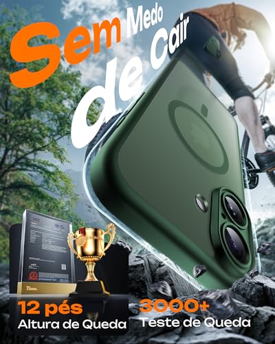 TOCOL for iPhone 17 Case, Compatible with MagSafe, Alpine Green - color: Alpine Green, size: Iphone 17