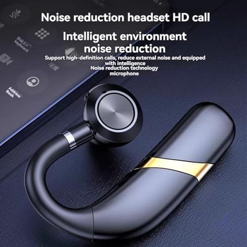 Bluetooth Wireless Earbuds Headset with Microphone, Single Earbud