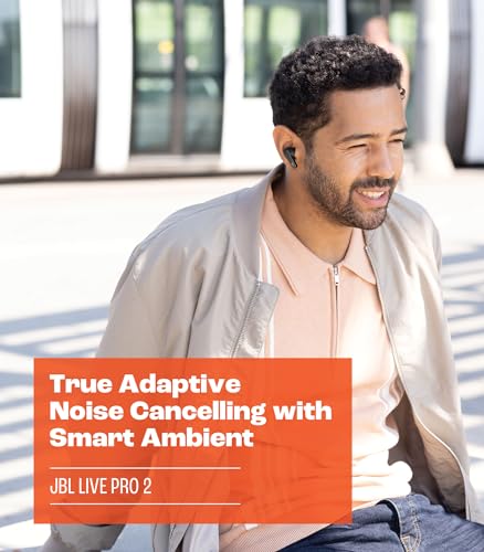 JBL Live Pro 2 TWS - Noise Cancelling Earbuds - Silver - color: Silver