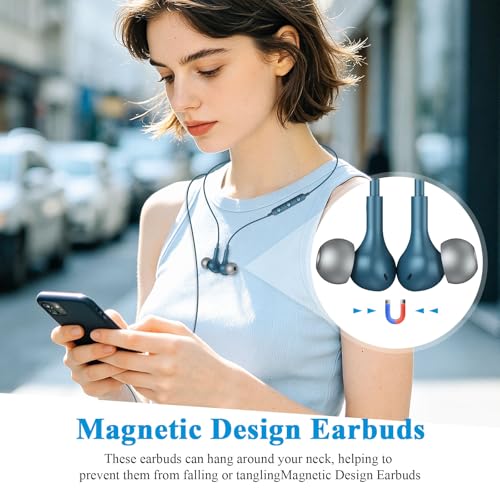 ACANDYA MFi-Certified Lighting Earbuds for iPhone 14 13 12 Pro Max Lakeblue - color: Lake Blue