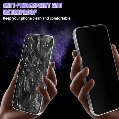 For iPhone 17 Pro Privacy Screen Protector (2 Pack) - size: iPhone 17 Pro