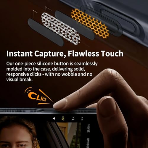 Magnetic & Shockproof for iPhone 17 Pro Max Case,Compatible with MagSafe Soft Touch Translucent Slim Fit Military-Grade Protection Phone Case for iPhone 17 Pro Max,Frosted Black - color: Black