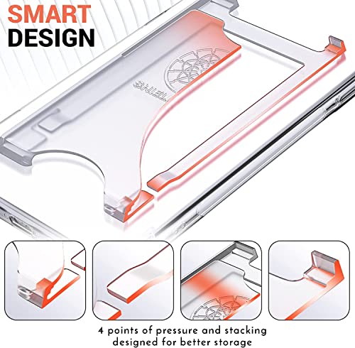 Shields Up for Samsung Galaxy S23 Ultra Case with Card Holder Stand, Clear - color: Clear, size: Galaxy S23 Ultra
