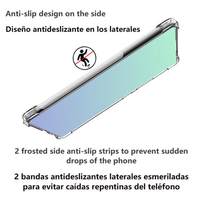 USTIYA Case Clear for Samsung Galaxy S20 TPU Four Corners Cover Transparent Soft