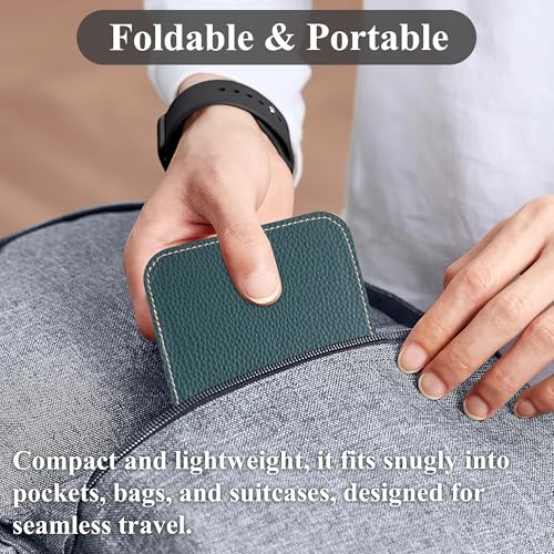 Airplane Travel Essentials for Flying Flex Flap Cell Phone Holder & Flexible Tablet Stand for Desk, Bed, Treadmill, Home & in-Flight Airplane Travel Accessories(1-Lichee Green) - color: 1-Lichee Green