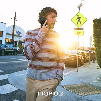 Incipio - Fog iPhone 17, Magsafe Compatible Phone Case, 10ft Drop Tested, Ultra Durable & Shock Absorbing, Scratch Resistant & Slim Profile (Black) - color: Black, size: iPhone 17