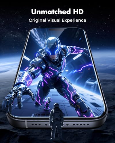 UNBREAKcable 2-Pack Screen Protector for iPhone 16 Pro,Tempered Glass - size: iPhone 16 Pro
