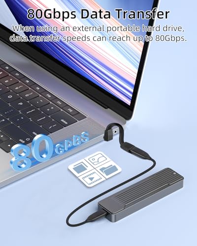 80Gbps Short USB 4 Flat Cable,USB C Fast Charging Cable,PD 240W 90 Degree USB Type C Male to USB Type C Male Charging Cable,8K@60Hz Video Display for Phone,Tablets,Laptops(0.21FT/67MM) - style: male to male