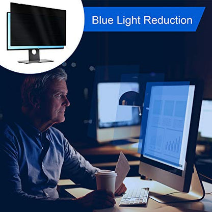 Magicmoon 2-Pack 24 Inch Computer Privacy Screen Filter for 16:9 Monitor