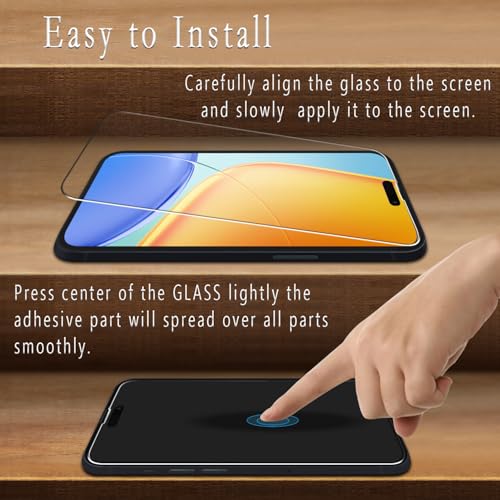2+2 Pack Screen Protector for iPhone 14 Pro Tempered Glass - size: (Standard)iPhone 14 Pro 6.1 Inch
