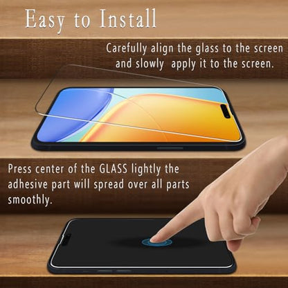 2+2 Pack Screen Protector for iPhone 14 Pro Tempered Glass - size: (Standard)iPhone 14 Pro 6.1 Inch