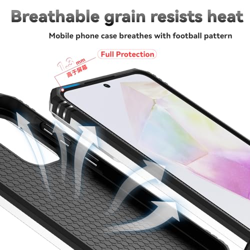 for Samsung Galaxy A36 5G Case with Slide Camera Cover HD Screen Protector [Military Grade 16ft. Drop Tested] Magnetic Ring Holder Kickstand Protective Phone Case for Galaxy A36 5G 2025, Silver - color: Silver w/ Slide Camera 2nd gen. Military Grade