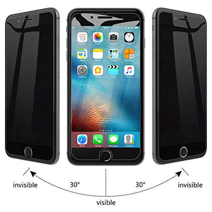 JETech Privacy Screen Protector for iPhone 8 Plus/7 Plus, 2-Pack - size: iPhone 8 Plus/7 Plus