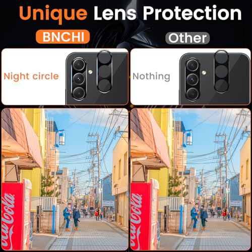 3+3 Pack for Samsung Galaxy A54 5G Privacy Screen Protector with Camera Lens Protector, Anti-Spy Tempered Glass Film, 9H Hardness, Anti-Scratch, Touch Sensitive - size: Galaxy A54