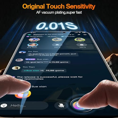 YMHML Compatible for iPhone 16 Pro Privacy Screen Protector Tempered Glass, Anti Spy Privacy Screen for iPhone 16 Pro 6.3 Inch Accessories, 3 Pack, Private Case Friendly Film, Easy Installation Tool - size: iPhone 16 Pro-6.3 Inch
