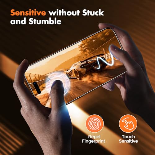 UNBREAKcable for iPhone 17 Pro Max Screen Protector, 3-Pack Full Coverage Tempered Glass [Military Grade Shatterproof] [9H Hardness] [Easy Installation] [Bubble Free] for iPhone 17 Pro Max 6.9" - size: iPhone 17 Pro Max