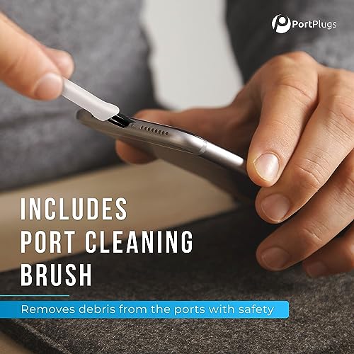 Multi Port Dust Plug Kit 25 Pieces for USB C, Lightning, Micro USB, 3.5mm