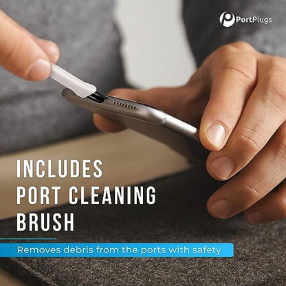 Multi Port Dust Plug Kit 25 Pieces for USB C, Lightning, Micro USB, 3.5mm