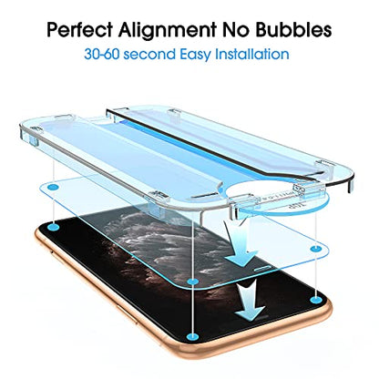 amFiIm OneTouch for iPhone 11 Pro Screen Protector 5.8" Tempered Glass - size: IPH11 Pro-5.8"