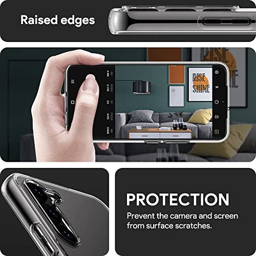 for Samsung Galaxy S23 Plus Case, Ultra [Slim Thin] Flexible TPU Scratch Resistant Gel Rubber Soft Silicone Protective Clear Case Cover for Galaxy S23 Plus (Clear) - size: S23 Plus