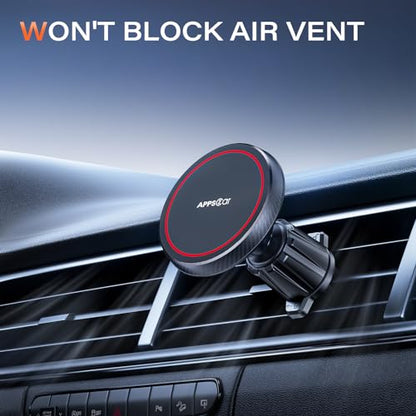 APPS2Car for MagSafe Car Mount for Air Vent [2 Pack] Magnetic Phone Holder - color: Magsafe 2-Pack