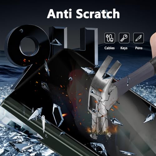 2 Pack Privacy Screen Protector for Samsung Galaxy Z Fold 3, Anti-Spy Tempered Glass, 9H Anti-Scratch, Case Friendly - size: for Galaxy Z Fold 3