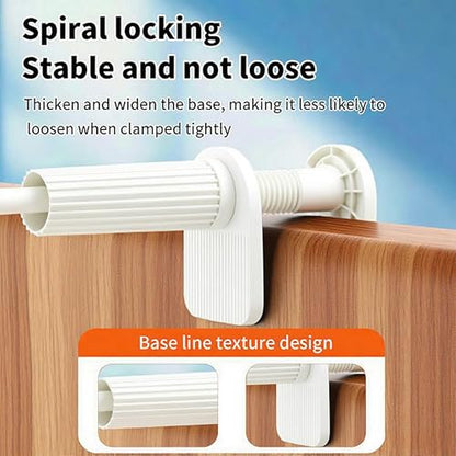 Gooseneck Tablet Stand Holder for Bed, White, Foldable Adjustable