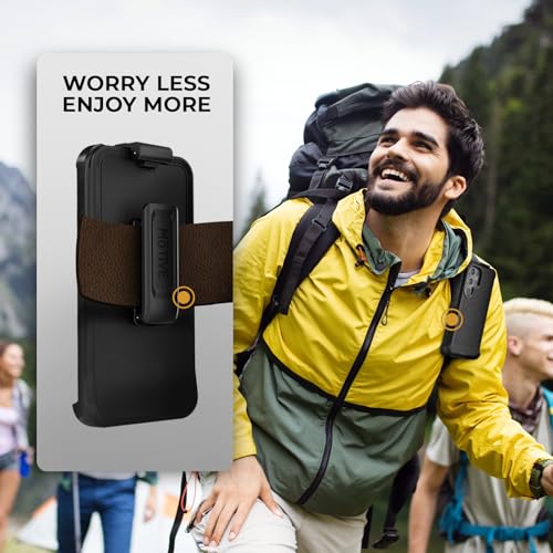 MOTIVE Heavy Duty Case for Samsung Galaxy s25 Ultra, Belt Clip | 6.9" | Bunker Series, Military Grade Multi-Layer Protection, PC/TPU Build, Sealed Port Cover, Compatible with MagSafe Qi2 Charging - size: s25 Ultra
