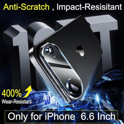 Ferilinso 6Pack Camera Lens Protector for iPhone Air, Tempered Glass - size: 6.5 inches