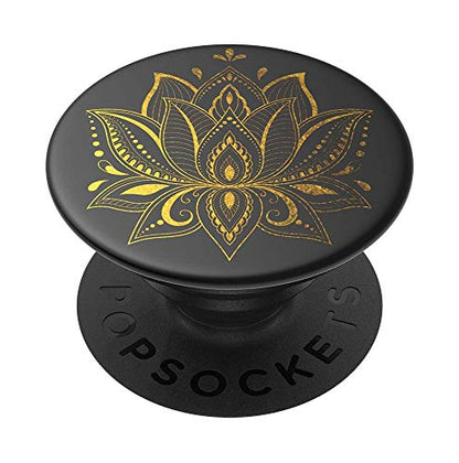 PopSockets Adhesive Phone Grip, Holder- Golden Prana Black - color: Black Prana, style: Adhesive