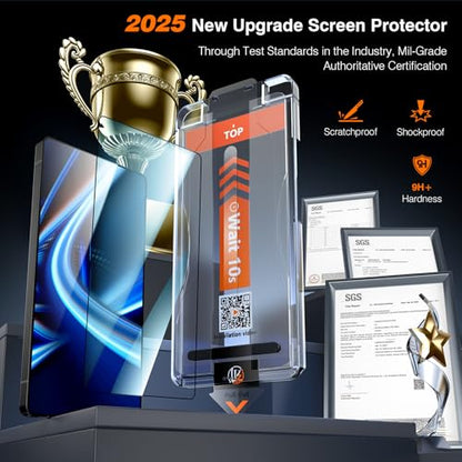 LK for Galaxy S25 Ultra Screen Protector [9H+ Military Grade Shatterproof] - size: Galaxy S25 Ultra
