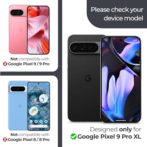 ArmorSuit 3 Pack for Google Pixel 9 Pro XL Screen Protector Case Friendly MilitaryShield HD Clear Film - Made in USA