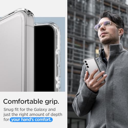Spigen for Galaxy S24 Case, Ultra Hybrid [No Magnet Ring] [Anti-Yellowing] - Crystal Clear - color: Crystal Clear, size: Galaxy S24