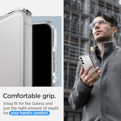 Spigen for Galaxy S24 Case, Ultra Hybrid [No Magnet Ring] [Anti-Yellowing] - Crystal Clear - color: Crystal Clear, size: Galaxy S24