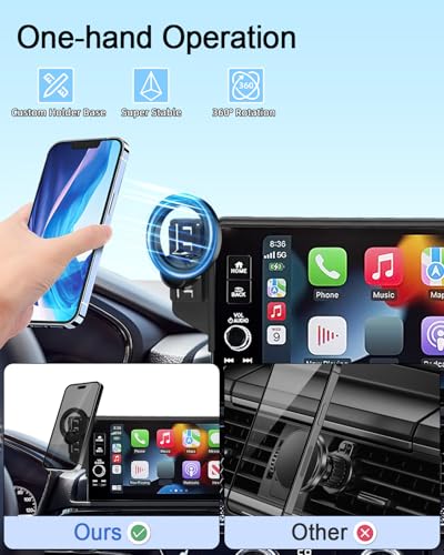 PZK Car Phone Holder for 2022-2026 Chevy Silverado/GMC Sierra 13.4'' Screen - color: Magsafe, size: Silverado 1500/GMC Sierra 1500 2022-2026