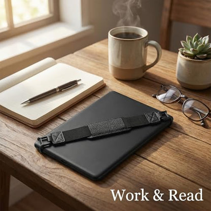 Secure Hand Strap for Kindle and Tablet High Elasticity Lightweight Finger Grip Holder for 6-8" Kindle Tablet E-Book Phone (A) - color: Style A