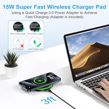 Samsung Wireless Charger Fast Charging Pad for Galaxy S26 Plus S26Ultra S25 - color: Black1