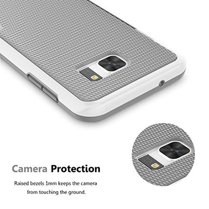 Galaxy S7 Edge Case, Jeylly One-Piece Ultra Slim 3 Color Impact Anti-Slip Rugged Soft TPU Bumper Shockproof Protective Case Cover Shell for Samsung Galaxy S7 Edge S VII Edge G935 - Light Grey | One-Piece Slim 3 Color Impact Anti-Slip Rugged Soft TPU Bumpe