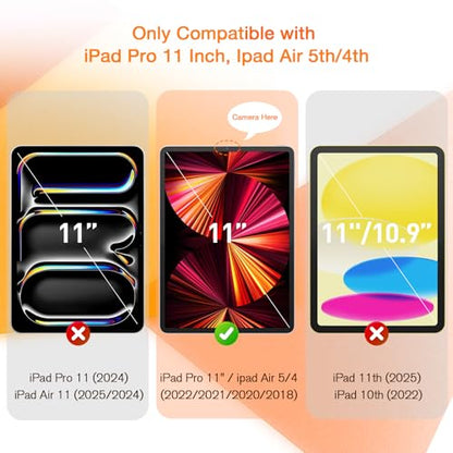 KCT Paperfeel Glass Screen Protector for iPad Pro 11 (1st-4th) & Air 5/4th