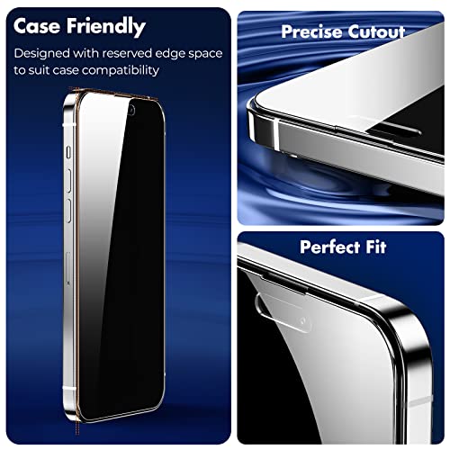 UNBREAKcable Privacy Screen Protector for iPhone 14 Pro, 2-Pack - size: iPhone 14 Pro