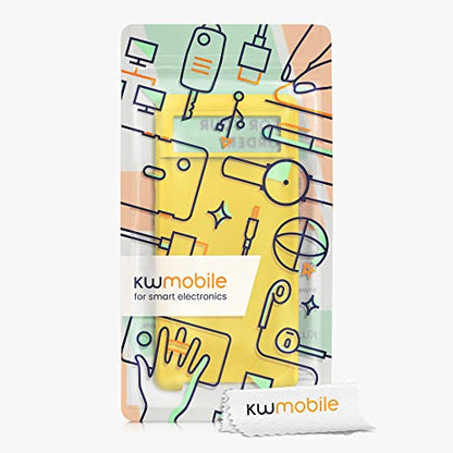 kwmobile Case Compatible with Google Pixel 6 Case - TPU Silicone Phone Cover with Soft Finish - Radiant Yellow - color: Radiant Yellow, size: Pixel 6